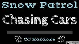Snow Patrol • Chasing Cars (CC) [Karaoke Instrumental Lyrics]