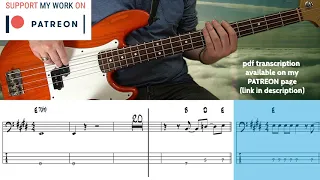 Cream - I Feel free (Bass cover with tabs)