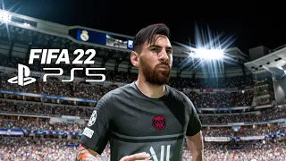 FIFA 22 | Real Madrid vs PSG - UEFA Champions League Gameplay | PS5 4K
