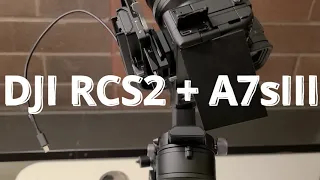 How to connect Sony A7S III to DJI RSC2