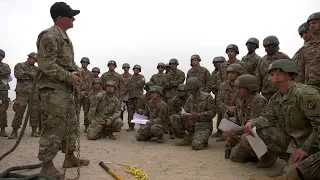 Air Assault Sling Load Training