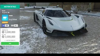 Forza Horizon 4 Auction House Sniping Koenigsegg Jesko