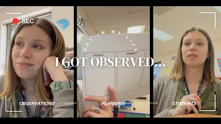 I Got Observed...| Day in the Life as a Teacher