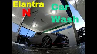 Cleaning my Elantra N Sports car(Vlog #2)