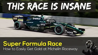 Gran Turismo 7 - 1.34 Update - How To Get Gold in the Super Formula at Michelin Raceway Road Atlanta