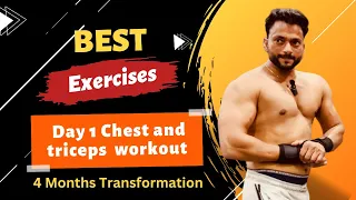 "Crush Your Chest and Triceps: A Dynamic Workout Routine" Day-1