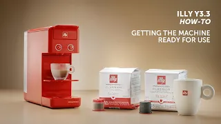 How to get your illy Y3.3 coffee machine up and running