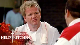 Gordon Gets Angry Over Matt Telling Him To "Shut Up" | Hell's Kitchen