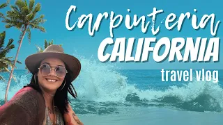 Carpinteria CALIFORNIA: The world's safest beach | travel vlog