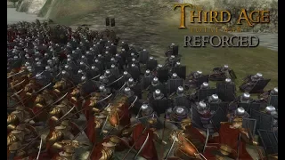 Third Age: Total War (Reforged) - 10000 EASTERLINGS ATTACK PELARGIR (Battle Replay)