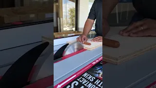 SawStop Table saw hotdog test in slow motion from IWF and Rockler event