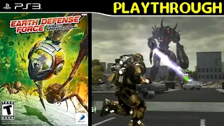 Earth Defense Force: Insect Armageddon (PS3) - Playthrough - (1080p, original console) No Commentary