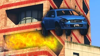 GTA 5 Forgotten Locations - DRIVING THROUGH A HOSPITAL! (GTA V)