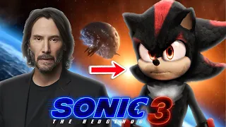 Keanu Reeves CONFIRMED As Shadow In Sonic Movie 3!