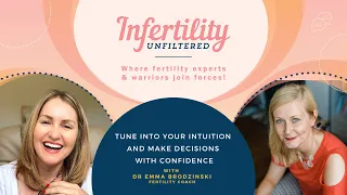 TUNING INTO YOUR INTUITION AND MAKING DECISIONS WITH CONFIDENCE ON YOUR FERTILITY JOURNEY.