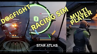 Star Atlas Showroom R2 V2 Teaser Trailer Preview Dec 2022 ... DOGFIGHT RACING FLIGHTRAIN MULTiPLAYER