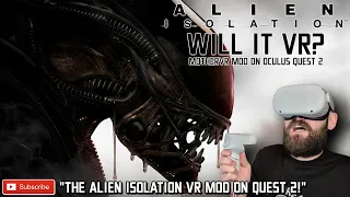 The Alien Isolation VR Mod in Quest 2 is AMAZING / Alien Isolation VR Gameplay Quest 2 / Will it VR?
