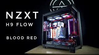 Epic BLOOD-RED NZXT H9 Custom Loop Water-cooling PC!