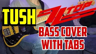 ZZ Top- Tush (Bass Cover) (Play along Tabs)