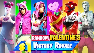 The *RANDOM* VALENTINE Challenge in Fortnite!