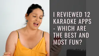 Here's my top 4 karaoke apps for parties and practice