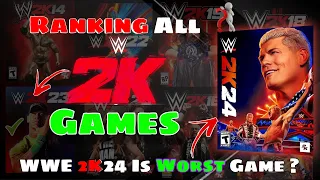 All About WWE 2K Games || 2K Rise & Fall || Worst To Best || Detailed Video