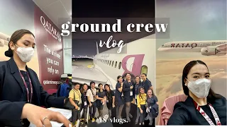 🇶🇦 life as a Qatar Airways Ground Crew ✈️ 🇶🇦 | YS Vlogs