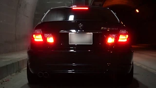 BMW E46 330i セダン E9X F3X LCI LOOK SONAR Bar LED Tail lights ファイバーテールライト