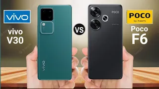 Poco f6 5g Vs Vivo V30 5g Camera test | Vivo V30 vs Poco F6 5g | Comparison @ChotaTech1