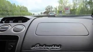 Lamborghini Gallardo LP560-4 Spyder Ride, Tunnel sound, Accelerations