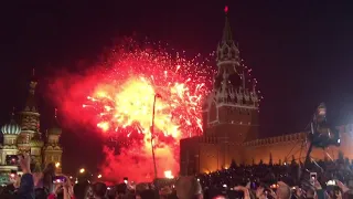 Гимн России !!!Концерт в честь Дня России 2018 Красная Площадь