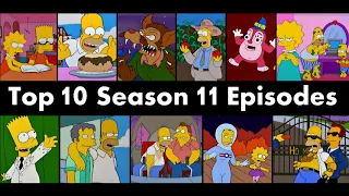 Top 10 Simpsons Season 11 Episodes