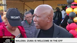 Zuma is welcome to join the EFF: Malema