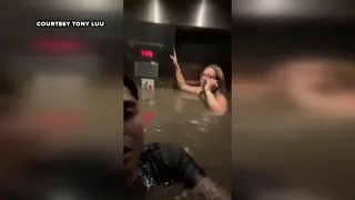 Nebraskans safe after getting stuck in flooded elevator