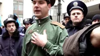 Симферополь, митинг у ВС 26.02.2014, начало