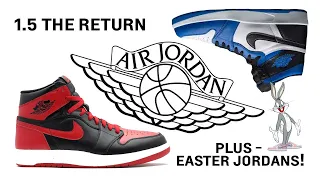 Air Jordan 1.5 The Return review - PLUS Easter Air Jordans?  They Rock!