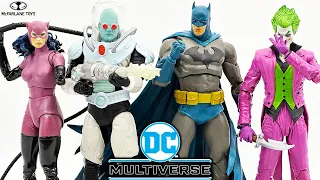DC Multiverse Batman, Mr. Freeze, Catwoman & Joker