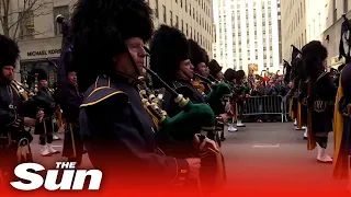 New Yorkers enjoy St. Patrick's Day Parade