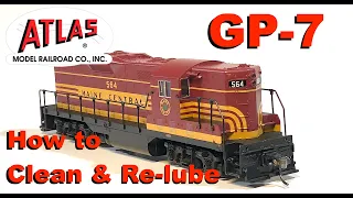 How to Repair an Atlas H.O. Gauge GP 7