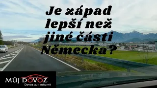 Jsou auta na západě Německa v lepším stavu?