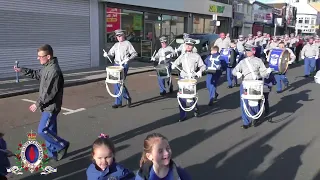 Clyde Valley Flute Band on Parade before their own parade 27/04/24