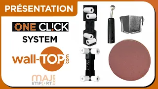 Wall-Top : One Click system, one handle for all your drywall tools