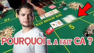 Il fait ALL IN pour un pot à $4000, je call… Je suis choqué par sa main ! - A la conquête de l'Asie