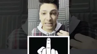 مستحيل تصدق معنى حركة الإصبع الأوسط 😱