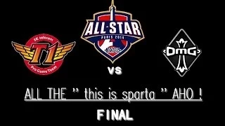 [ AllStar'14 ] ALL THE '' this is sparta '' AHO ! - Final - SKT T1 vs OMG