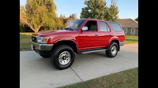 1994 Toyota 4Runner SR5 For Sale!