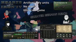 HOI4 Artillery Only in 2023 but it's Easy