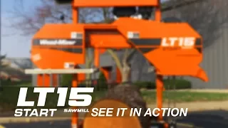 LT15START Portable Sawmill in Action | Wood-Mizer