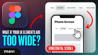 How to Fit Large UI Elements on a Mobile Screen (Horizontal Scrolling Explained)