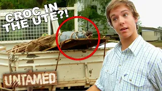Chucking A Half-Tonne Croc In The Ute 🛻 Only In The Outback 😂 | Keeping Up With The Joneses |Untamed